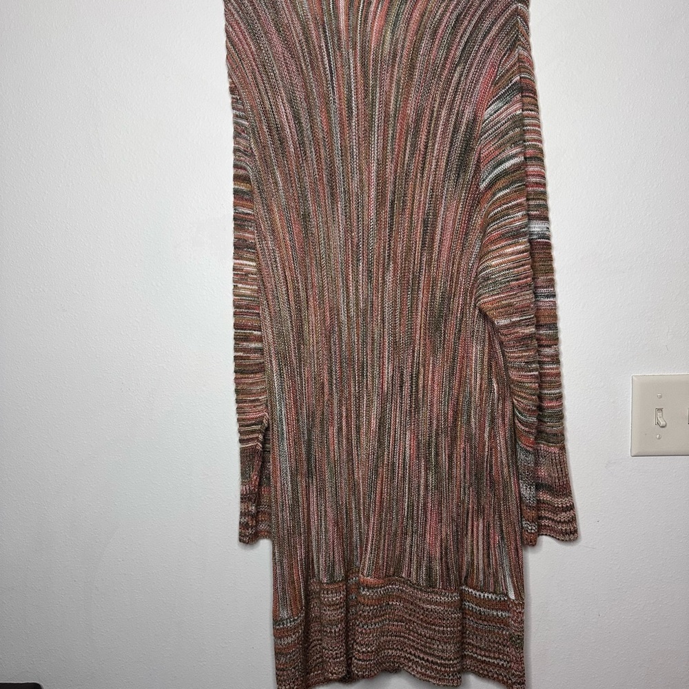 CJ Banks Earthy Tones Women's Cardigan - Picture 4 of 4